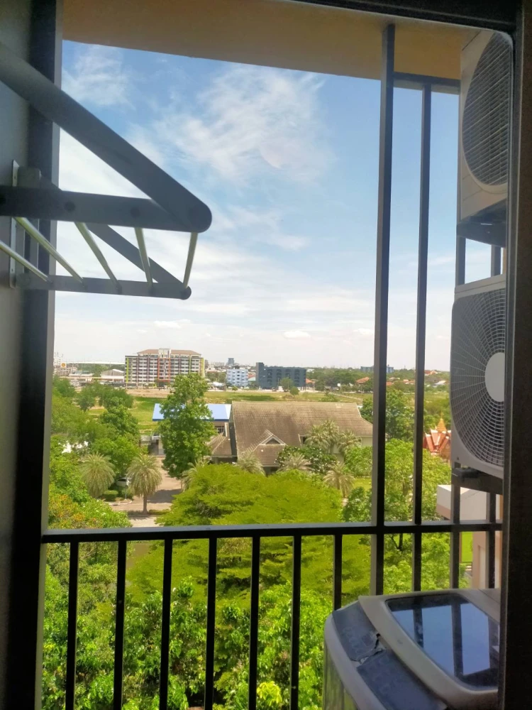For rent: U Campus Rangsit-Muangake, ready to move in, furnished, complete with electrical appliances. Come and reserve now before you miss out.