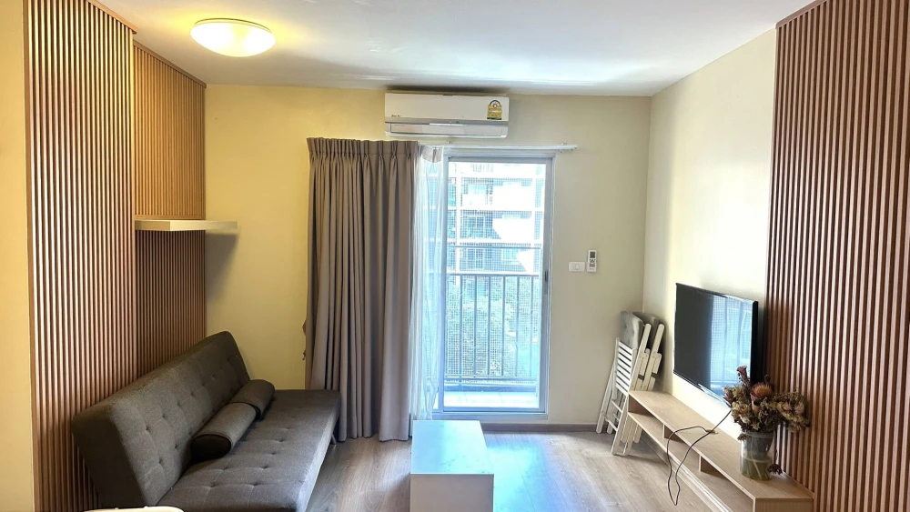 For rent: U Campus Rangsit-Muangake Studio room decorated in soothing tones, fully furnished and equipped with appliances. Reserve now!