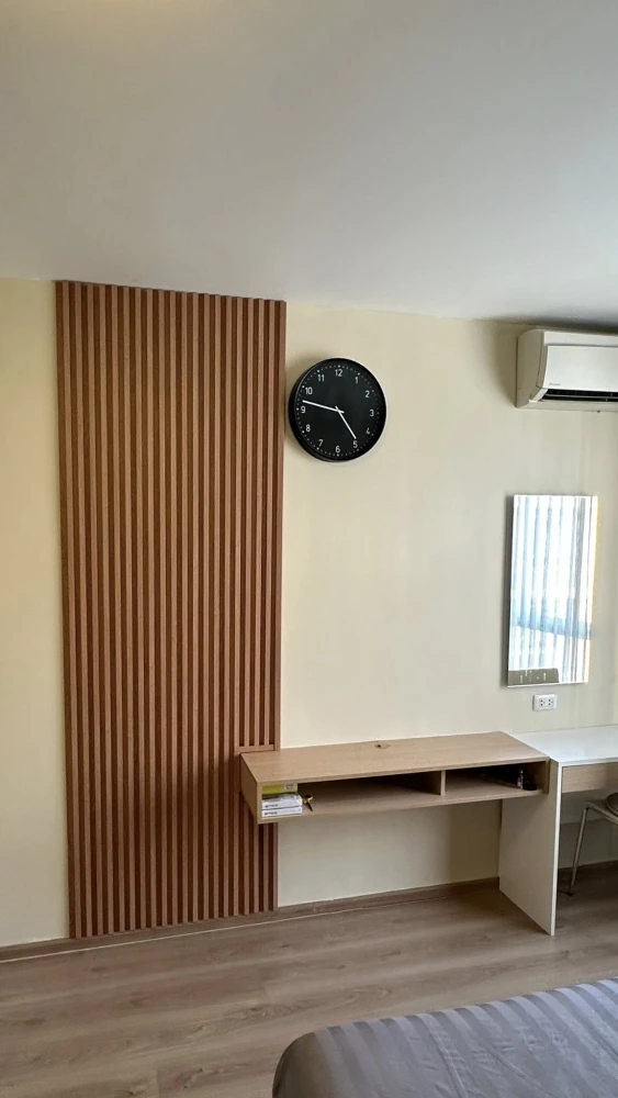 For rent: U Campus Rangsit-Muangake Studio room decorated in soothing tones, fully furnished and equipped with appliances. Reserve now!
