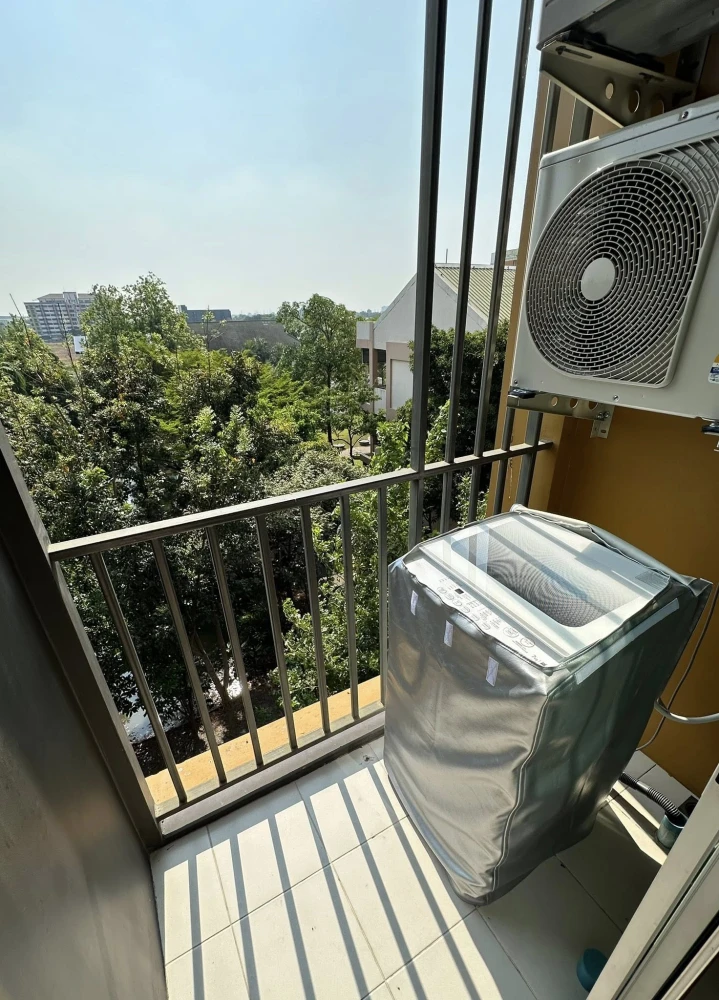 For rent: U Campus Rangsit-Muang Ek, 5th floor, Building A, size 27 sq m., complete room facilities, hurry and book now!