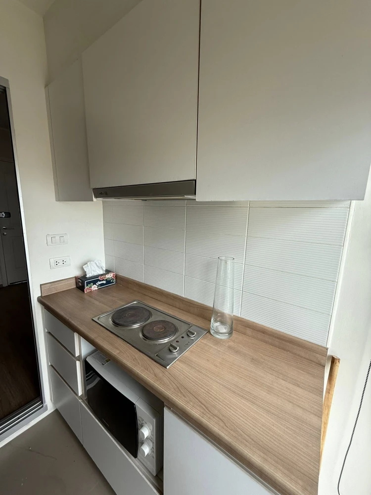 For rent: U Delight @ HuaMak Station, ready to move in, with quality wallpaper, great value. Come reserve now, don't delay.