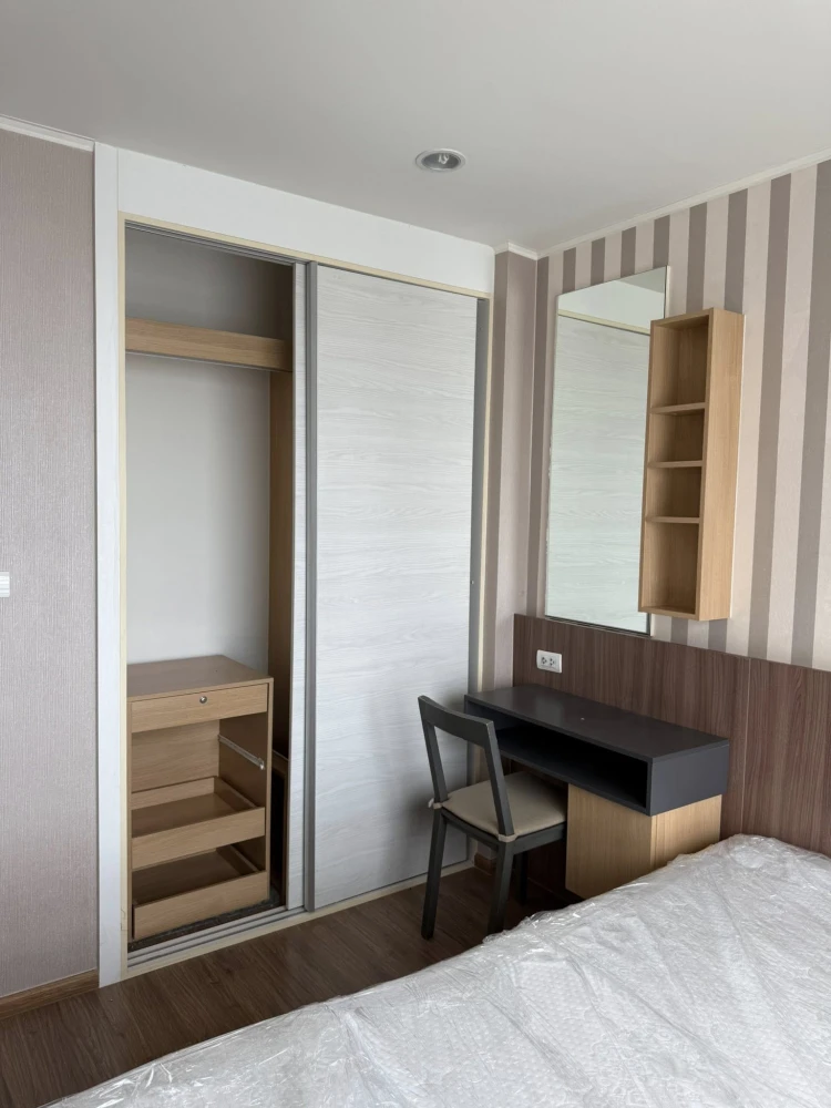 For rent: U Delight @ HuaMak Station, ready to move in, with quality wallpaper, great value. Come reserve now, don't delay.