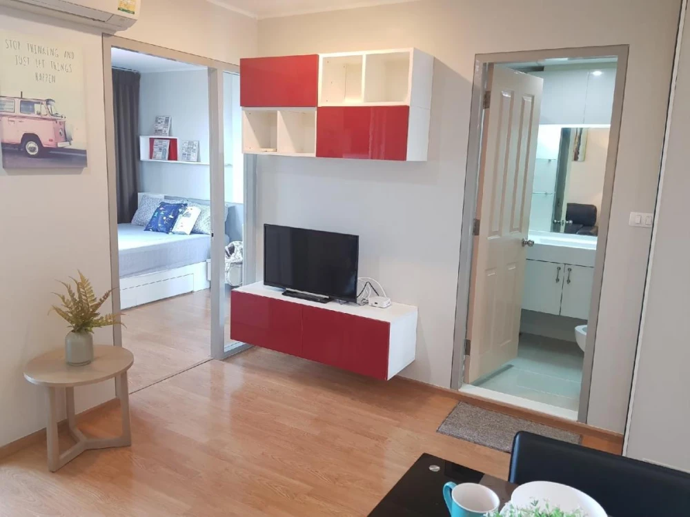 For rent: U Delight @ Onnut Station, 14th floor, unobstructed view, fully furnished. Book now!