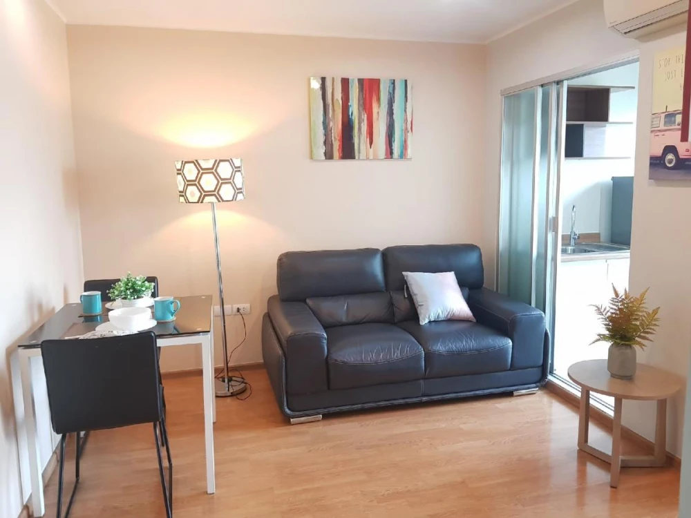 For rent: U Delight @ Onnut Station, 14th floor, unobstructed view, fully furnished. Book now!