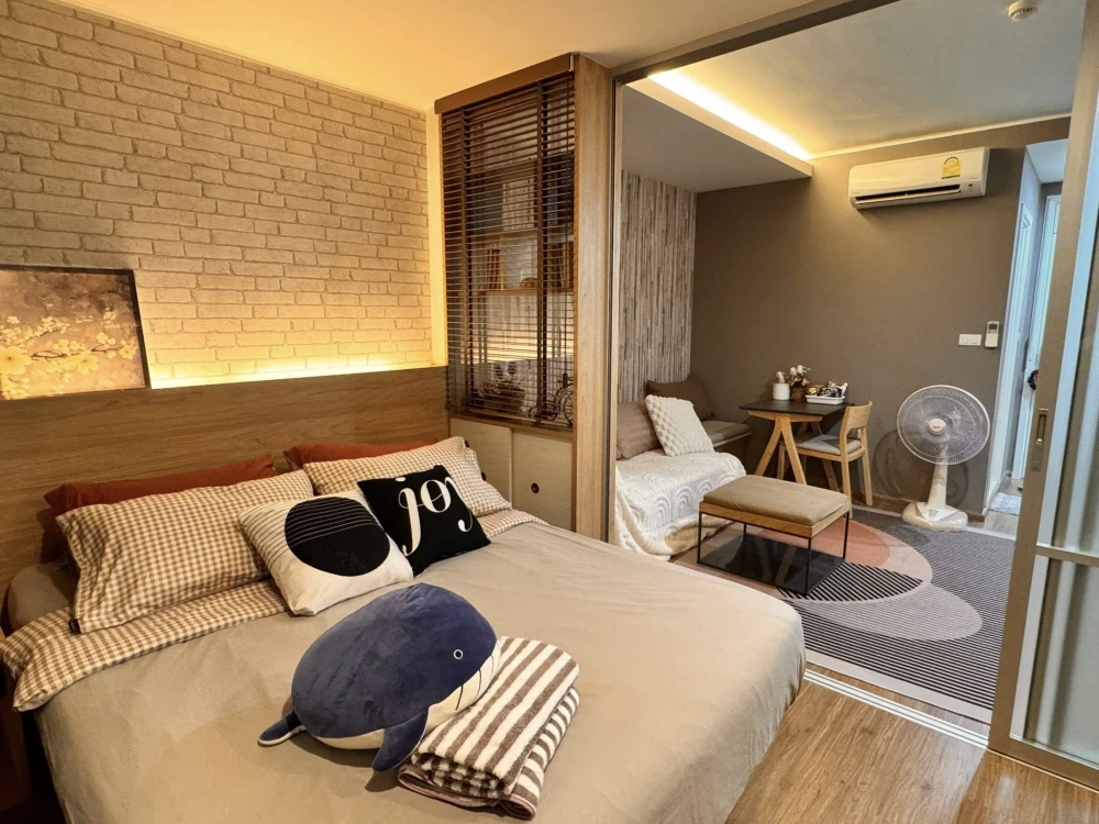 ให้เช่า U Delight Residence Riverfront Rama 3 ชั้น 17 ห้องแต่งครบ น่าอยู่ จองเลย
