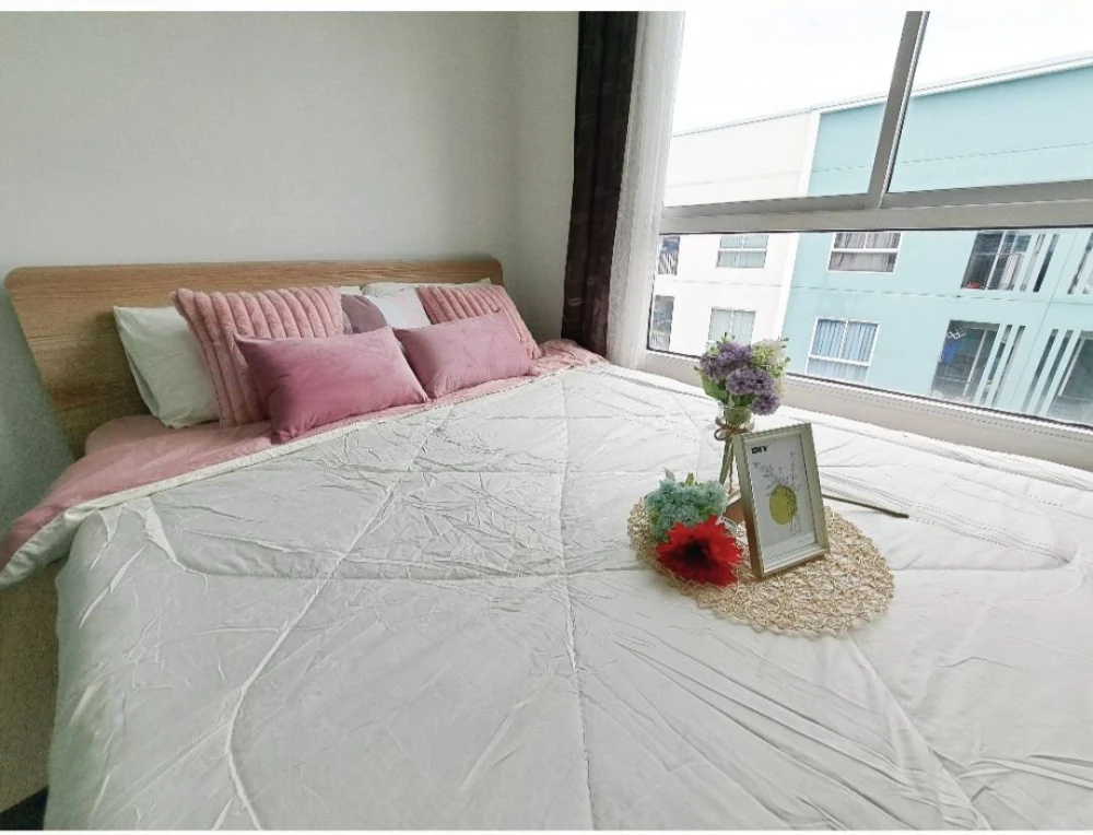 For rent: UNIO Charan 3, 8th floor, beautiful room, fully decorated, comfortable, divided into sections, reserve now, urgently.