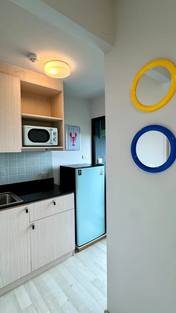 For rent: Unio Rama 2-Thakham, fully furnished unit, 5th floor, garden view. What are you waiting for?