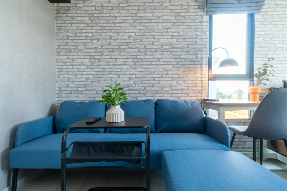 For rent: UNIO Ramkhamhaeng - Serithai, 5th floor, unobstructed view, corner unit, fully furnished. Book now!