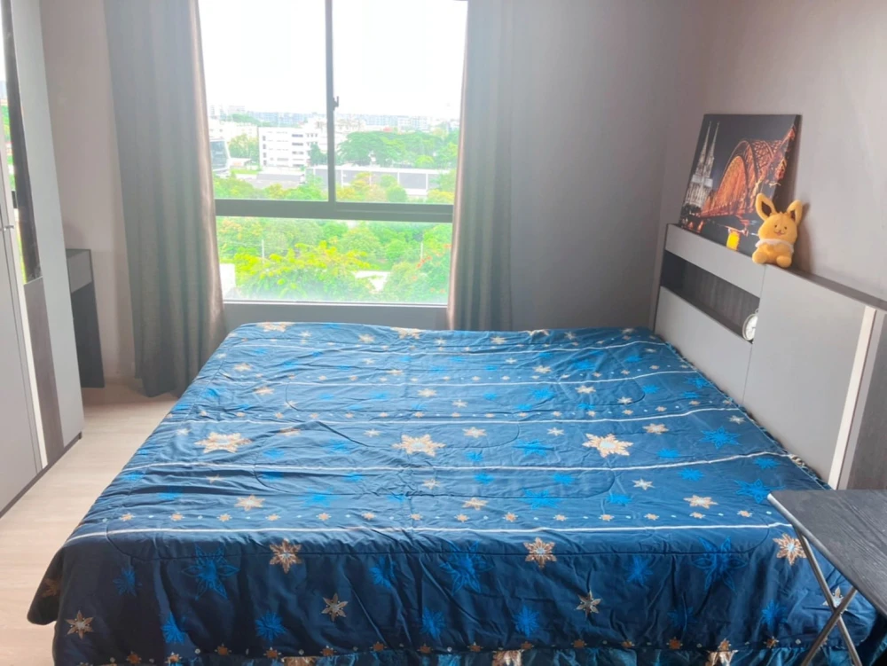 For rent UNIO Ramkhamhaeng - Serithai, corner room, privacy, good location, fully furnished, don't miss it. images