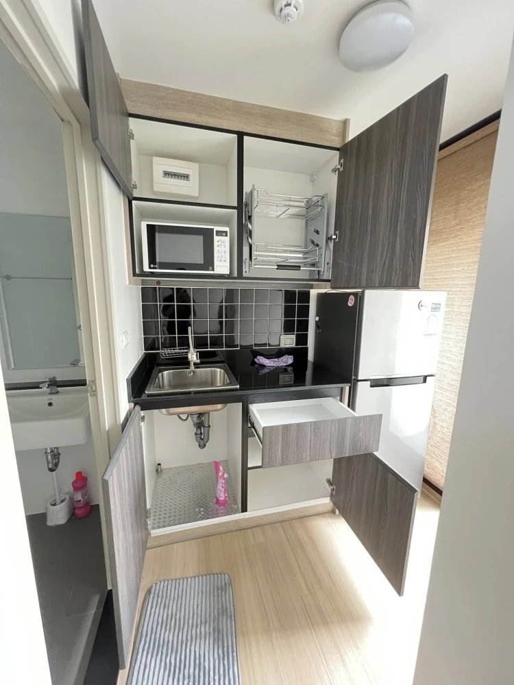 For rent: Unio Sukhumvit 72, 1 bedroom, 1 bathroom, good location, fully furnished and equipped, reserve now!