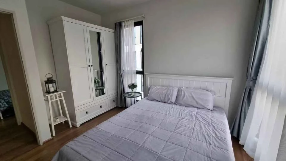 Unio Sukhumvit 72 for rent, 2 bedrooms, 1 bathroom, spacious area, comfortable living, very worth booking.