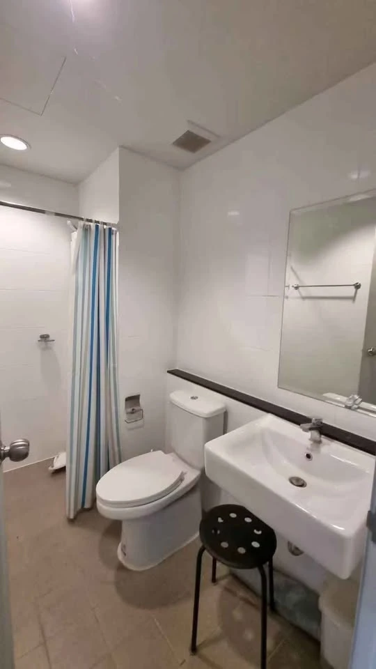 Unio Sukhumvit 72 for rent, 2 bedrooms, 1 bathroom, spacious area, comfortable living, very worth booking.
