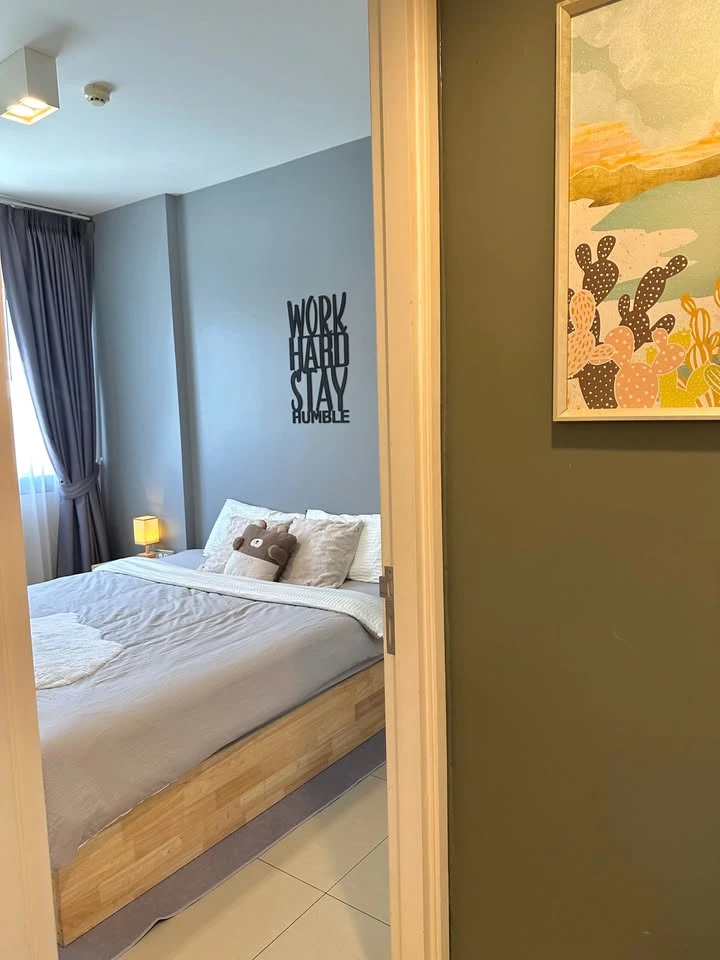 For rent: Unixx South Pattaya, 1 bedroom, 1 bathroom, decorated in a theme, comes with complete furniture, just bring your bags and move in!