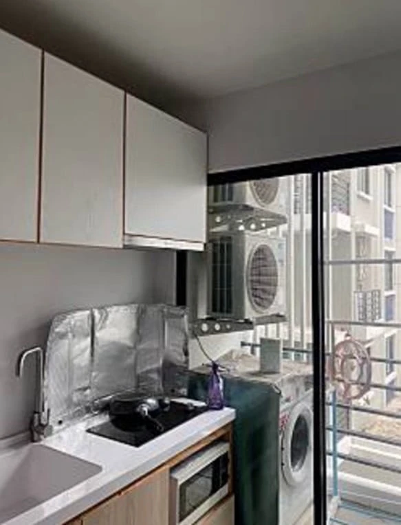 For rent: V-Condo Salaya, ready to move in, fully furnished, just bring your own luggage and move in.