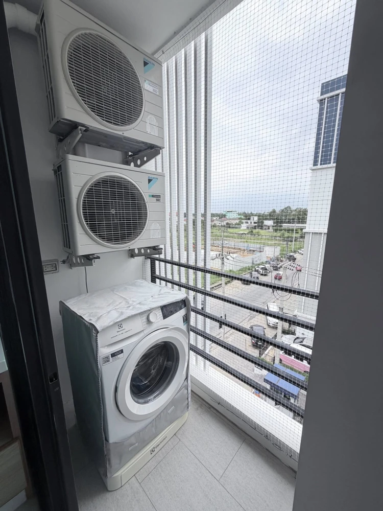 For rent: V Condo Salaya, ready to move in, fully furnished, hurry and reserve now!