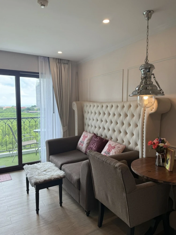 For rent: Venetian Signature Condo Resort Pattaya, a nice room, outside view, see the sea, good like this, hurry and book now!!