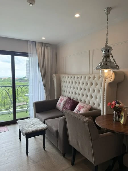 For rent: Venetian Signature Condo Resort Pattaya, a nice room, outside view, see the sea, good like this, hurry and book now!!