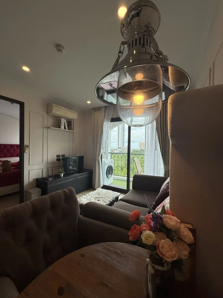 For rent: Venetian Signature Condo Resort Pattaya, a nice room, outside view, see the sea, good like this, hurry and book now!!