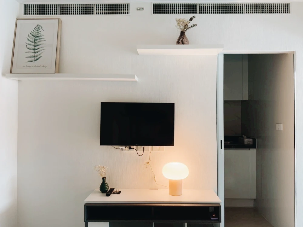 For rent: VERTIQ Rama 4 - Siam, room on the 8th floor, unblocked view, quiet atmosphere, very suitable for relaxation, book now.