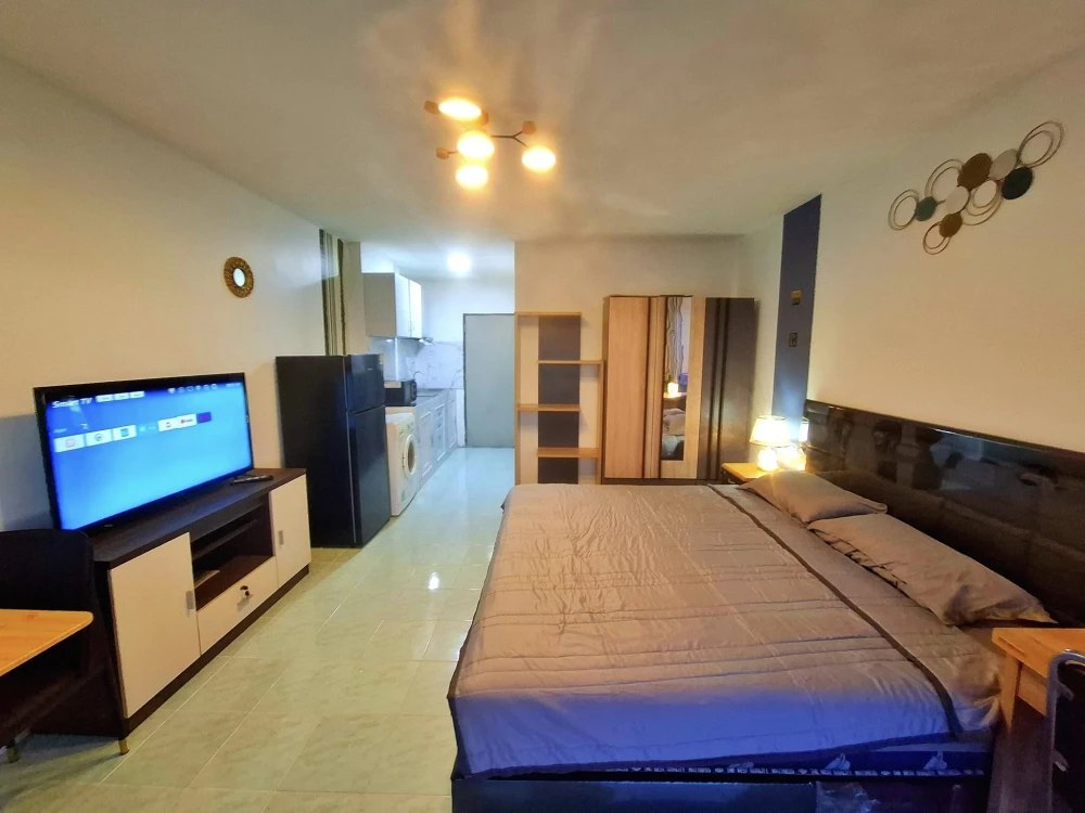 For rent: View Talay Jomtien Condominium 1-8, nice rooms, decorated in a cool tone, fully furnished, beautiful view, don't miss it.