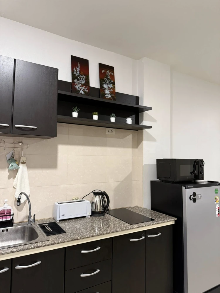 For rent View Talay Jomtien Condominium 1-8 Studio room, large living space, fully furnished, reserve now.