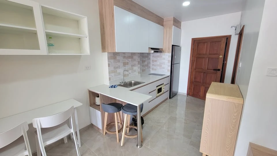 For rent View Talay Jomtien Condominium, high floor, ready to move in, fully furnished, spacious room, comfortable, reserve now.
