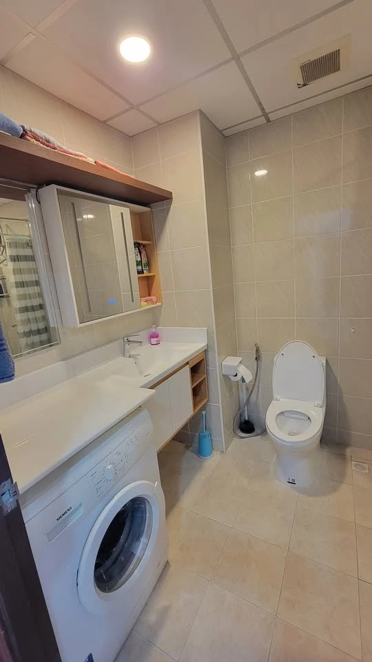 For rent View Talay Jomtien Condominium, high floor, ready to move in, fully furnished, spacious room, comfortable, reserve now.