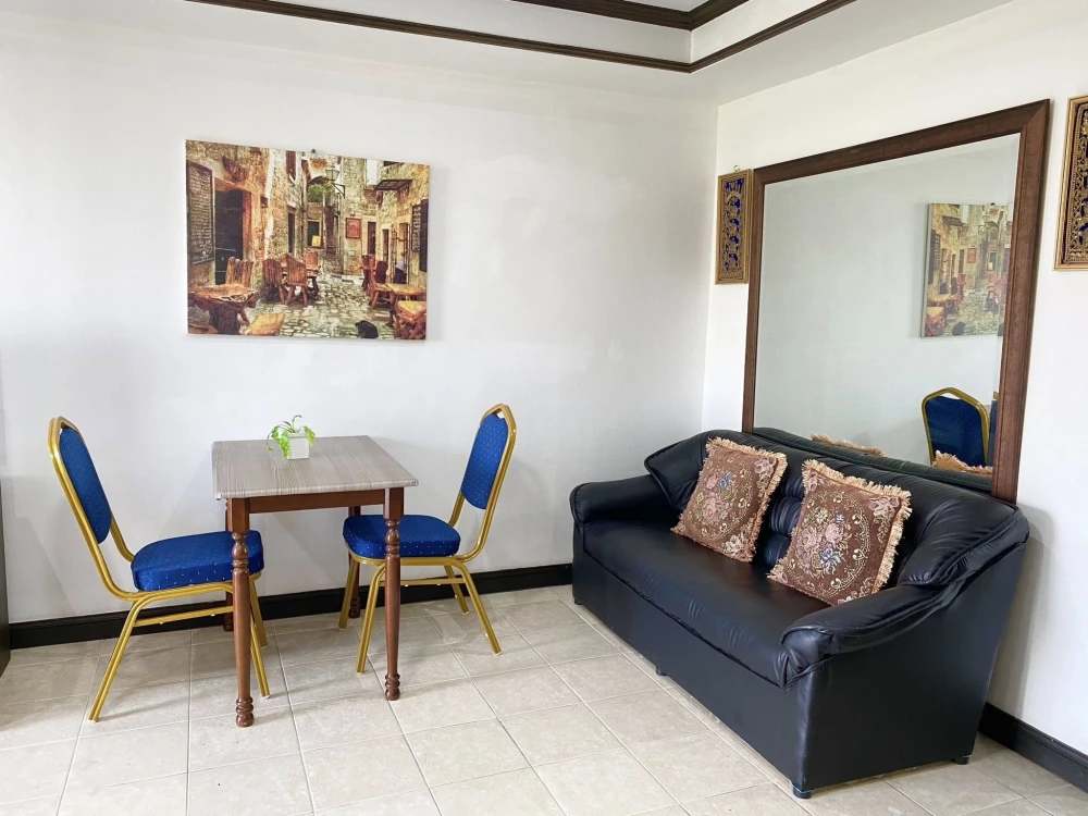 For rent: View Talay Jomtien Condominium, high floor unit, ready to move in. Fully furnished, spacious and comfortable. Book now!