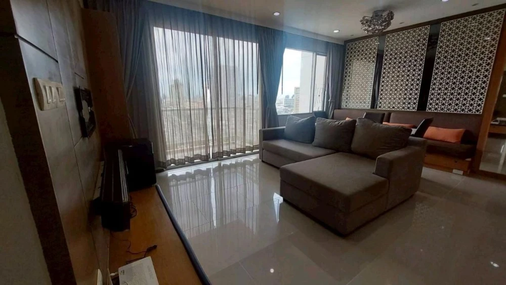 Villa Sathorn for rent, 17th floor, beautiful and spacious view, fully furnished, very livable. Book now! (Urgent!)