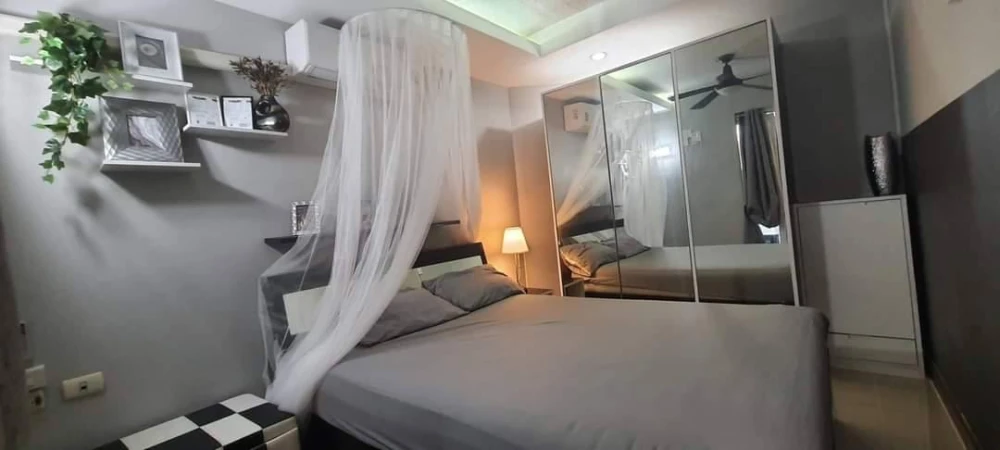 Waterford Sukhumvit 50 for rent, spacious room, comfortable, shady, lots of big trees, fresh air, don't miss it.