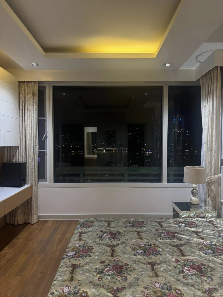 For rent: Watermark Chaophraya River, beautifully decorated room, lots of usable space, beautiful river view, book now!