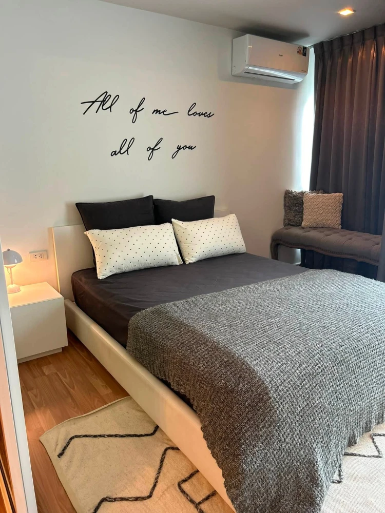 ให้เช่า WE Condo ห้องตกแต่งสไตล์ Modern Cozy พร้อมเฟอร์นิเจอร์และเครื่องใช้ไฟฟ้าครบ มาจองได้แล้ววันนี้ images