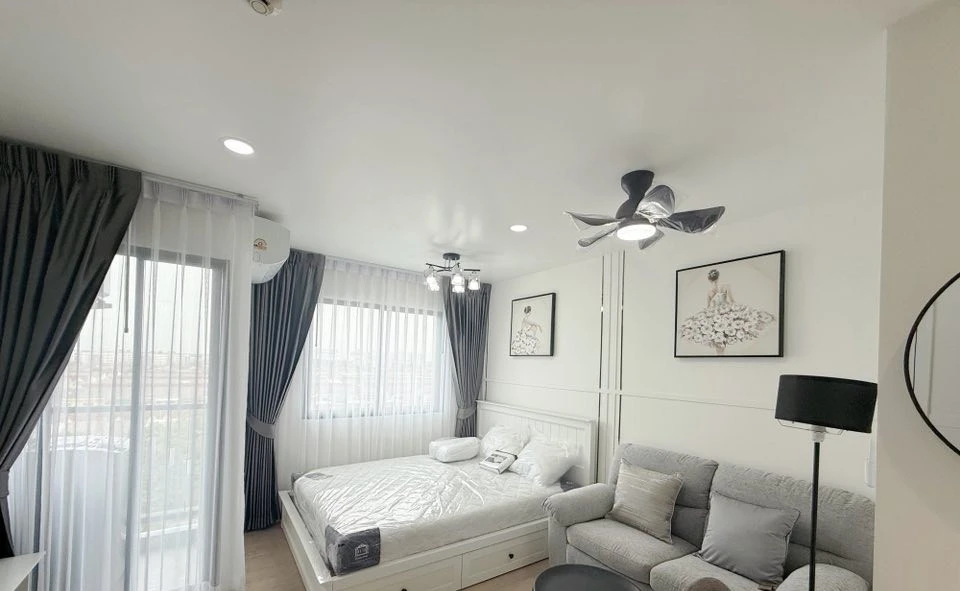For rent: Wela Ramkhamhaeng 186, ready to move in, fully furnished, affordable price. Hurry and book now, don't miss out!