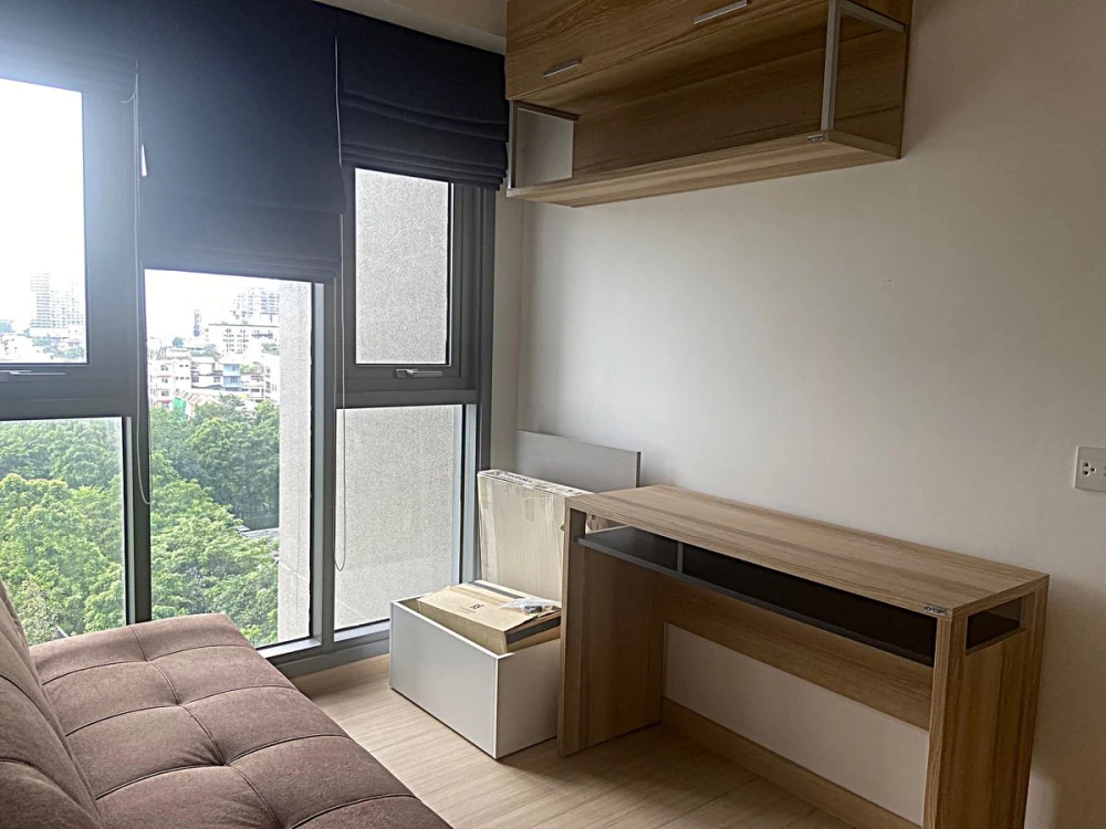 For rent: Whizdom Connect Sukhumvit, 8th floor, fully furnished, ready to move in. Book now!