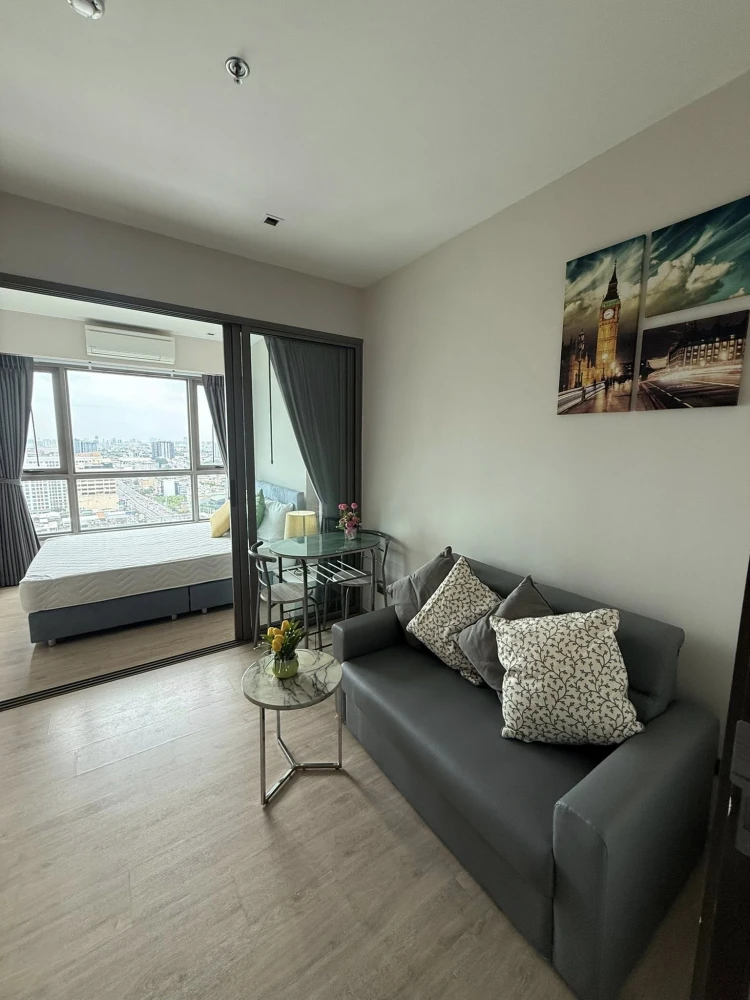 Whizdom Station Ratchada–Thapra for rent, a comfortable room with complete furniture, good location, convenient transportation, reserve now!