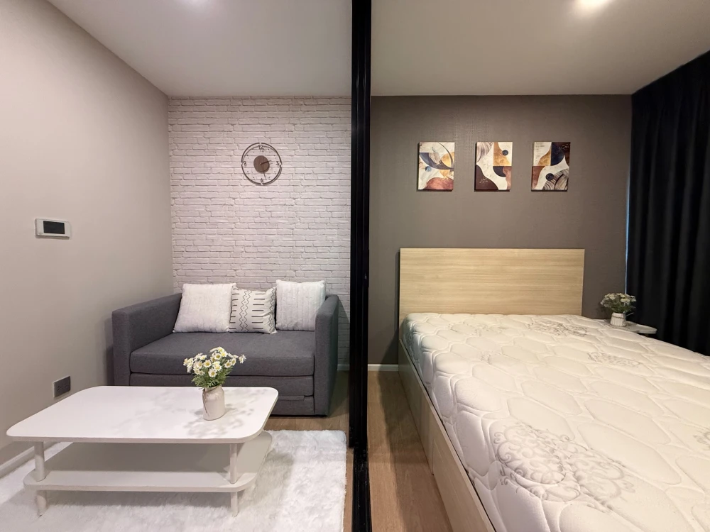 ให้เช่า Wynn Ladprao-Chockchai 4 ห้องน่าอยู่ ตกแต่งคุมโทน ติดวอลเปเปอร์อย่างดี เฟอร์ครบครัน จองด่วน