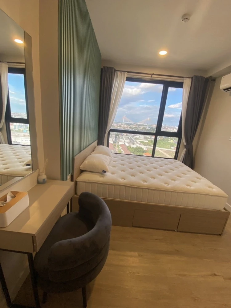 Xim Condo for rent, Suksawat-Rama 3, beautifully decorated room, well-built-in, 18th floor, Chao Phraya River curve view, hurry and reserve now!