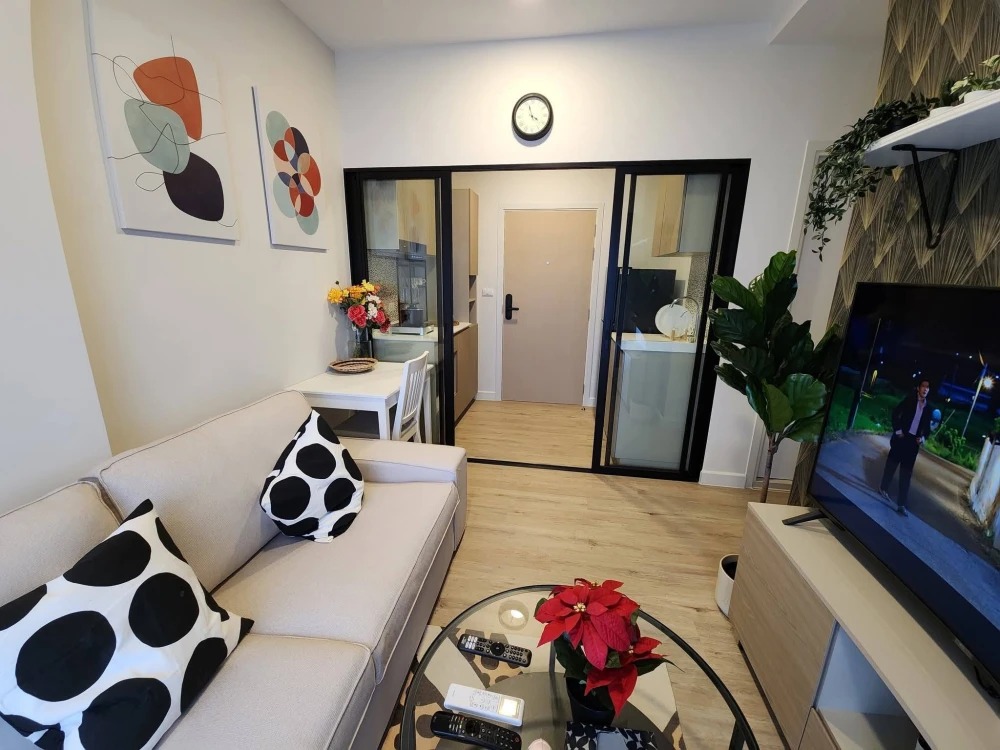 Xim Rama 3 - Suksawat condo for rent. Fully furnished and decorated throughout. Just bring your suitcase and move in!