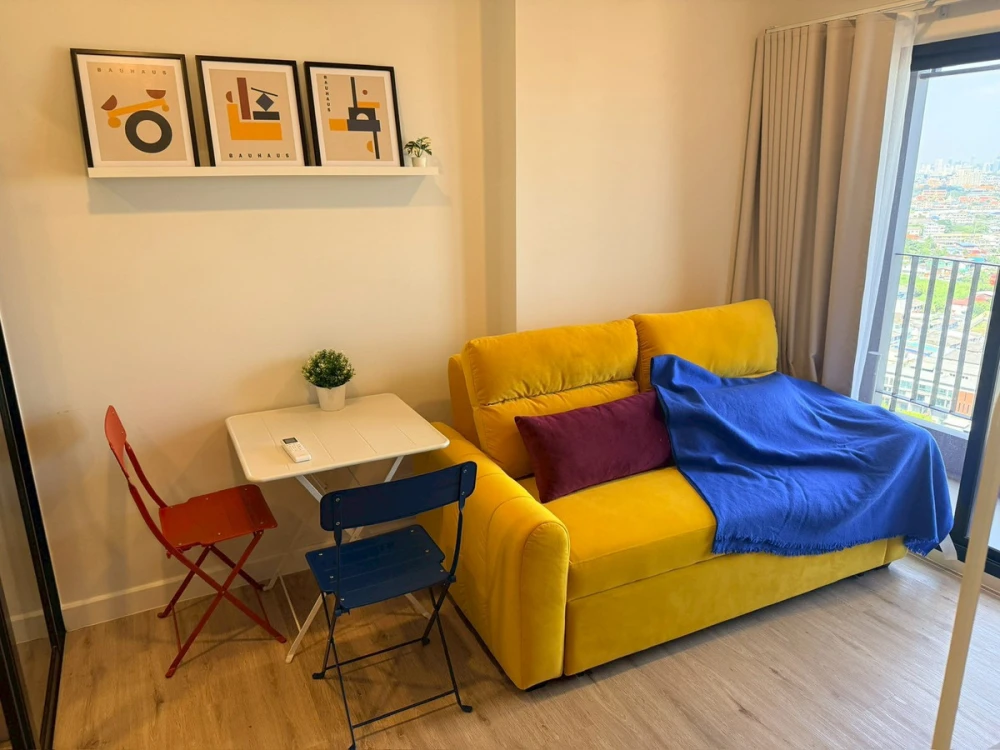 For Rent: XIM Suksawat - Rama 3, 22nd floor. Fully furnished and inviting unit—book now, don't wait!