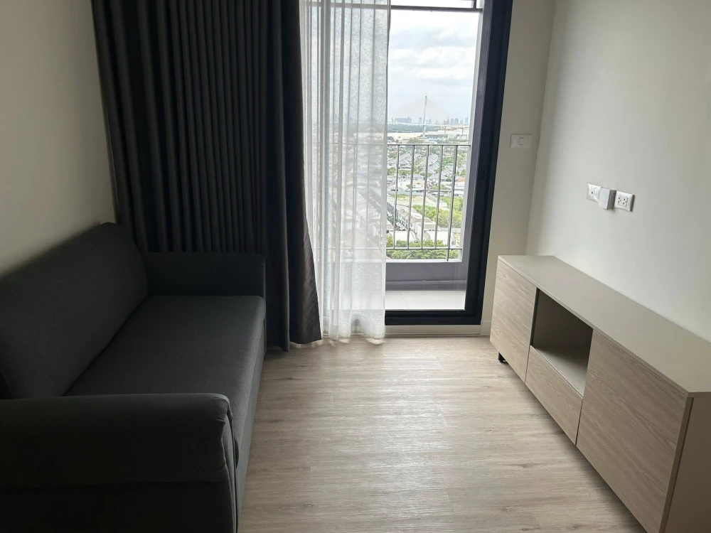 For rent: XIM Suksawat - Rama 3, a nice room, fully furnished, beautiful river view from a high floor, reserve now.