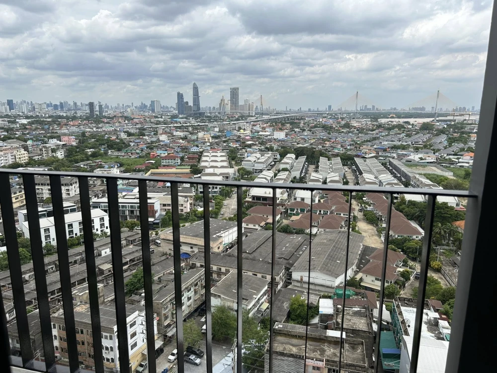 For rent: XIM Suksawat - Rama 3, a nice room, fully furnished, beautiful river view from a high floor, reserve now.