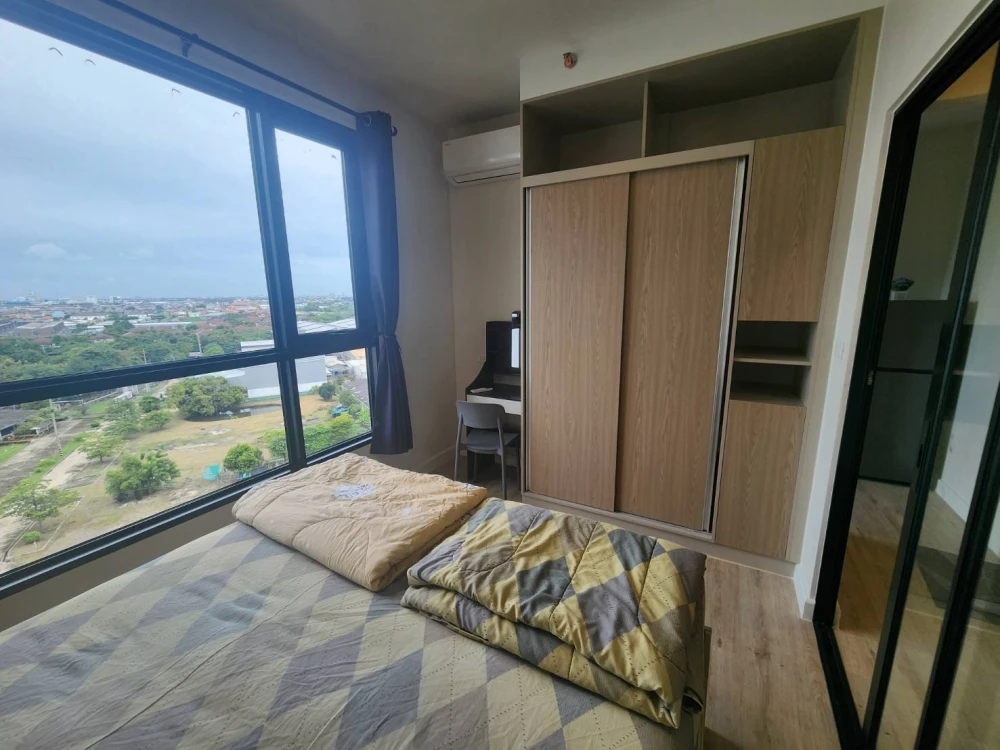 For rent: XIM Suksawat - Rama 3, 12th floor, beautiful open city view, room next to fire escape, safe and more private, reserve now!
