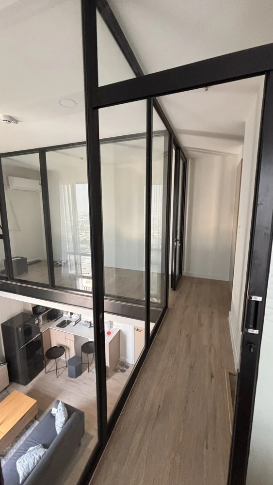 For rent: XIM Suksawat - Rama 3. Very high floor, corner unit, quiet and private. Ceramic film installed on all windows. Book now!