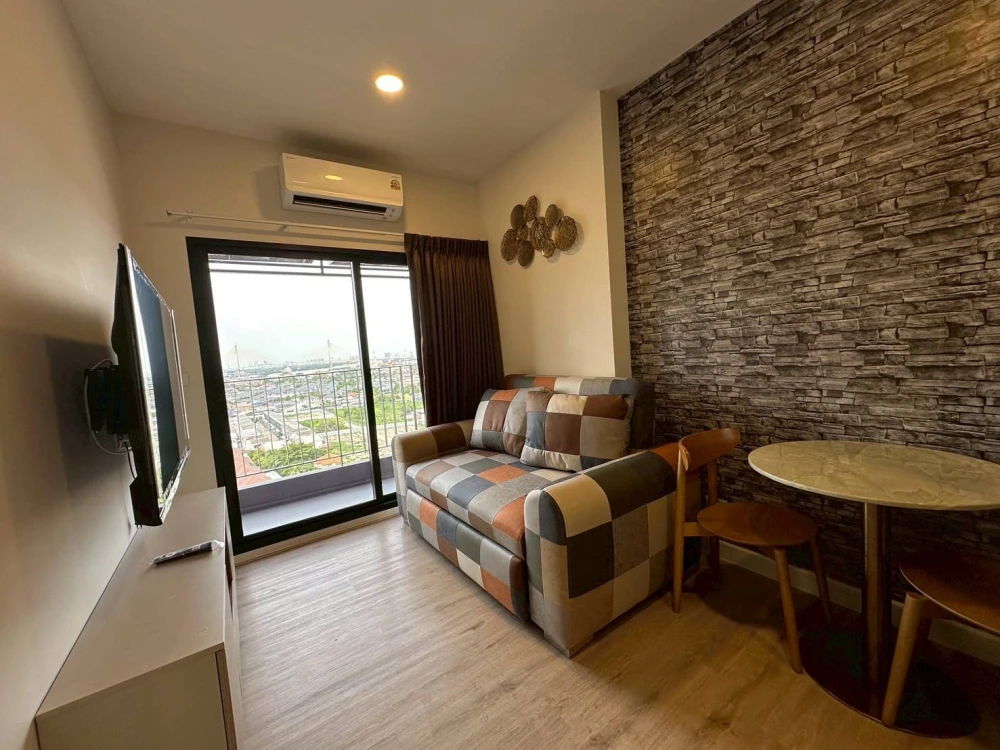 For rent: Xim Suksawat - Rama 3, 1 bedroom, 1 bathroom, beautiful city view, clear and comfortable. Hurry and reserve before it's too late.