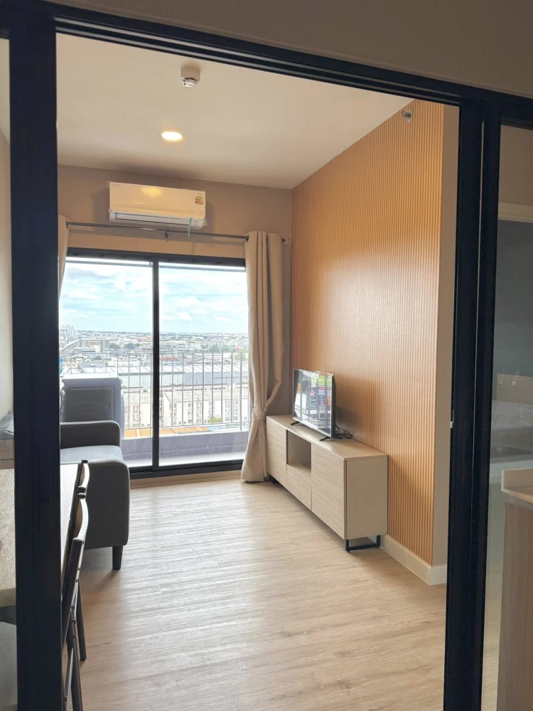 For rent: XIM Suksawat-Rama 3, high floor room with Bang Kachao River view. Just bring your belongings and move in. Hurry and reserve now!!!
