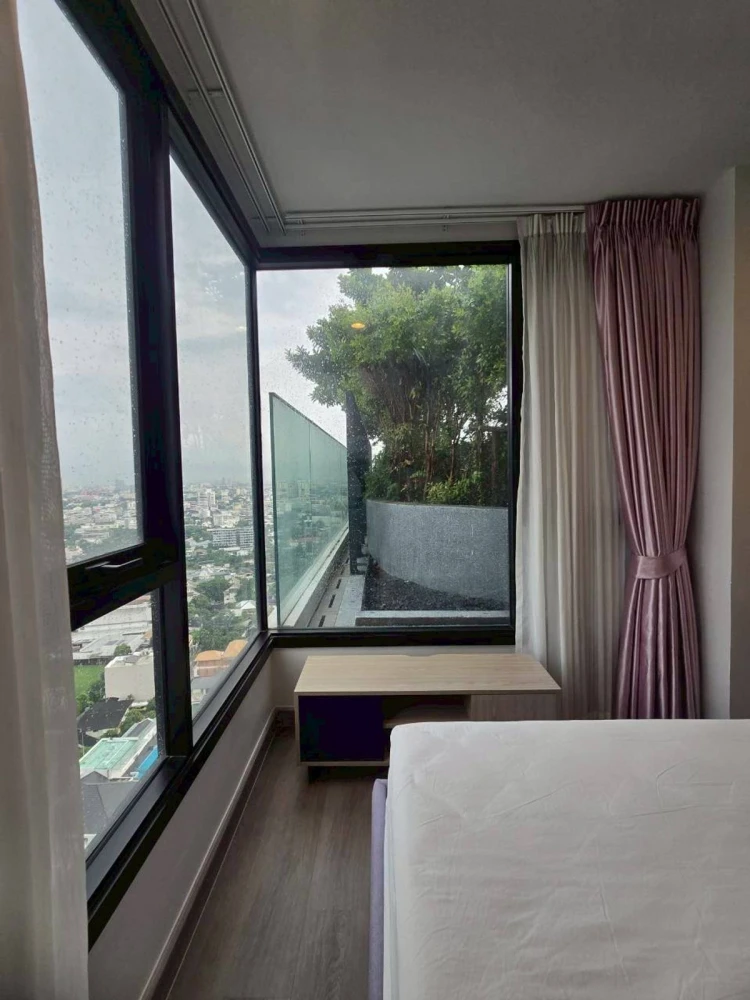 For rent: XT Ekkamai, 25th floor, fully furnished, nice room, reserve now, don't miss out, hurry!