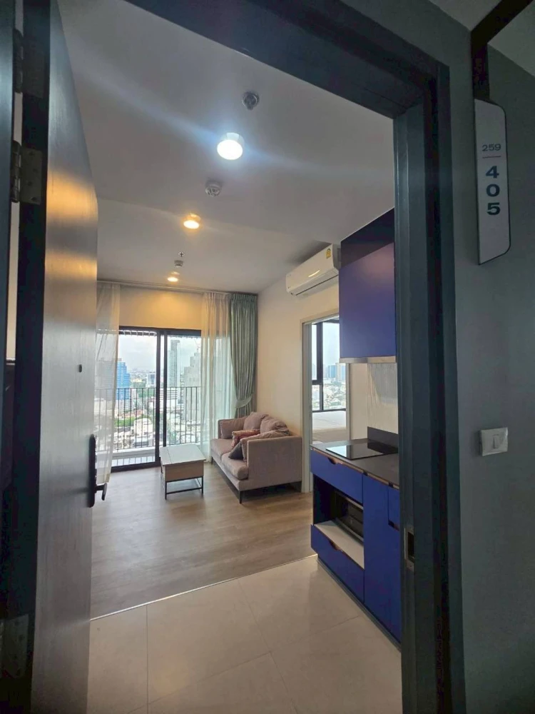 For rent: XT Ekkamai, 25th floor, fully furnished, nice room, reserve now, don't miss out, hurry!