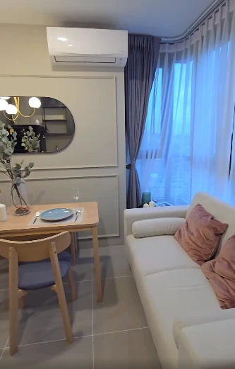 XT Huaikhwang for rent, high floor, ready to move in, spacious and comfortable, hurry and reserve now.