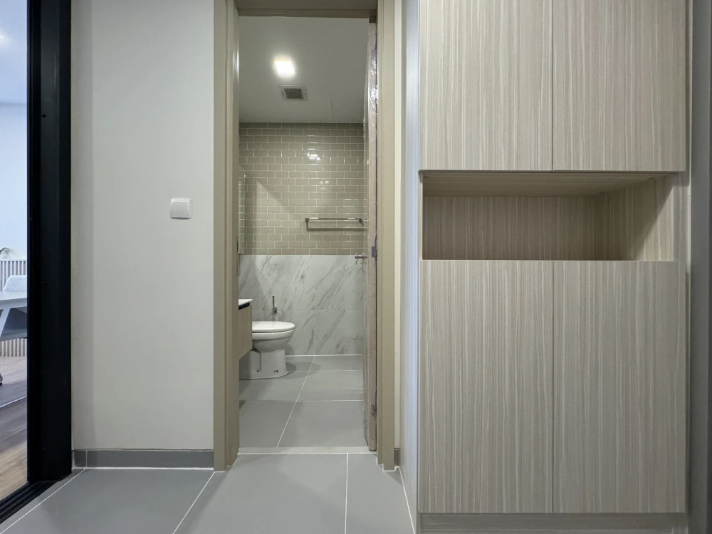 For rent: XT Phayathai, 1 bedroom, 1 bathroom, decorated in a minimalist style, fully furnished, just bring your bags and move in.