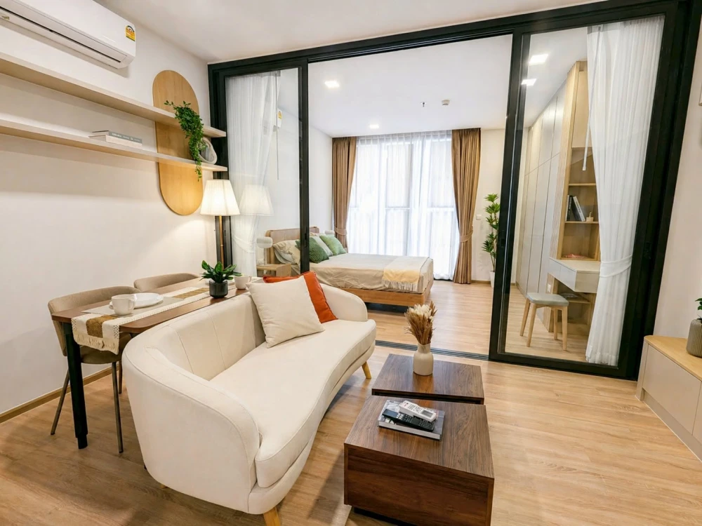 For rent: XT Phayathai, beautifully decorated unit with full furnishings, high floor, unobstructed view. The actual unit is as pictured and ready to m images